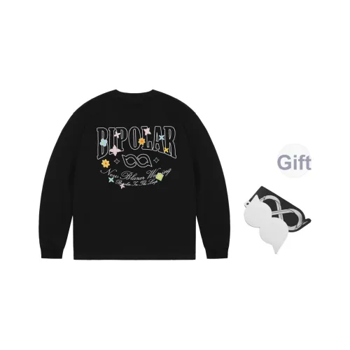 BIPOLAR Длинный рукав Т-рубашка Унисекс