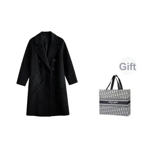 PIERRE CARDIN Черный Серый Цвет Женское Пальто