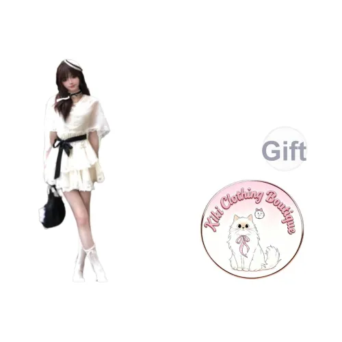 Kiki Clothing Boutique Короткое платье с короткими рукавами женское