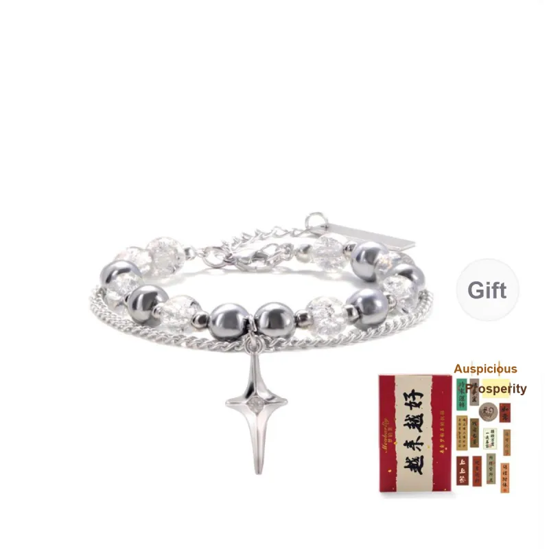 MEOBURLIY Colored Glaze Bracelets Unisex-0
