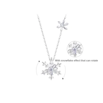 CHOW TAI SENG S925 Silver Necklaces Women's