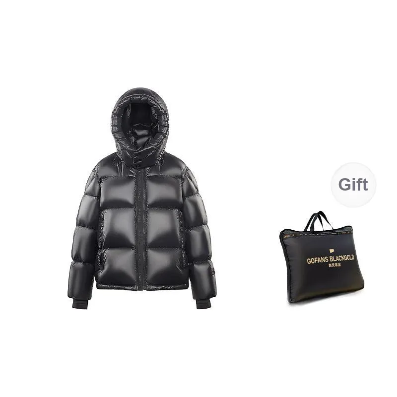 GOLDFARM Down Jacket Unisex Black-0