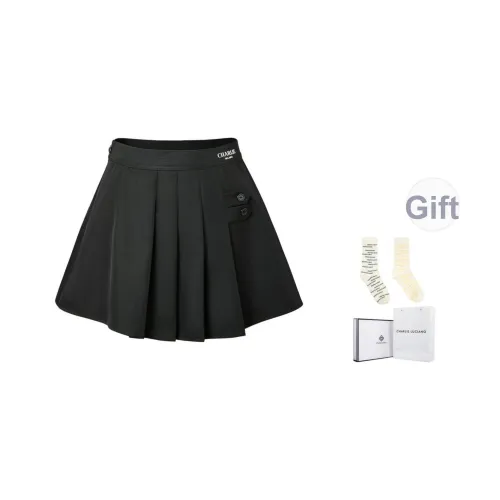 Charlie Luciano Повседневные короткие юбки Женские Черный