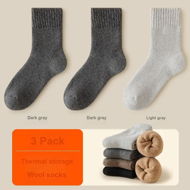 H YXIANG Mid Calf Socks Men's Combo Set-7
