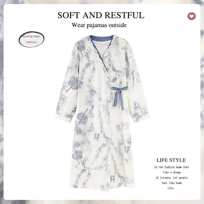 MADALLO Pajama Robe Women's Apricot-1