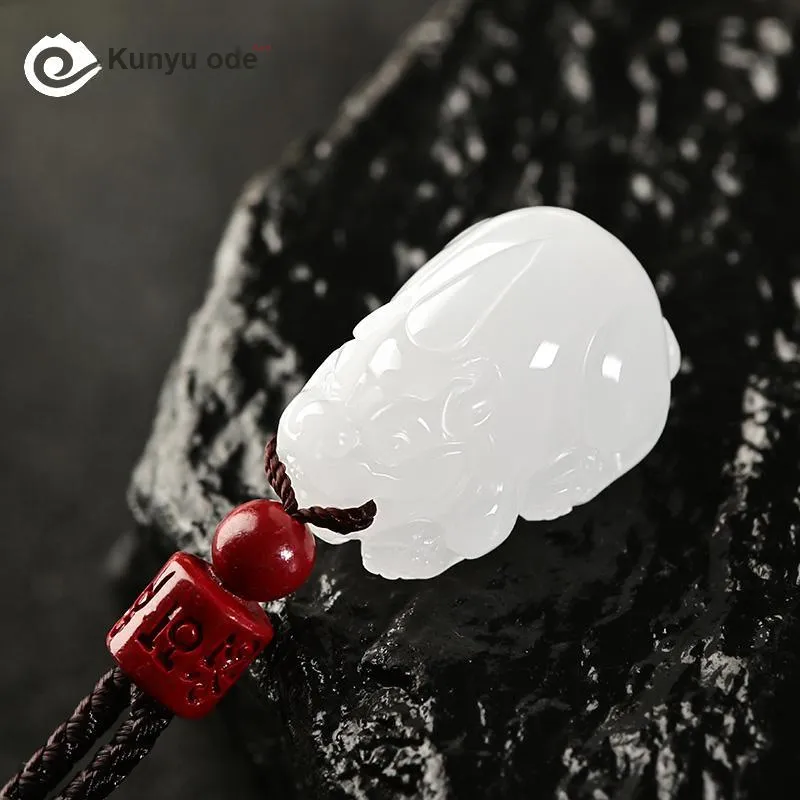 KUNYUYAO Pendants White Jade Unisex-14