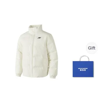 Skechers Sports Life Collection Down Jacket Unisex Marshmallow White