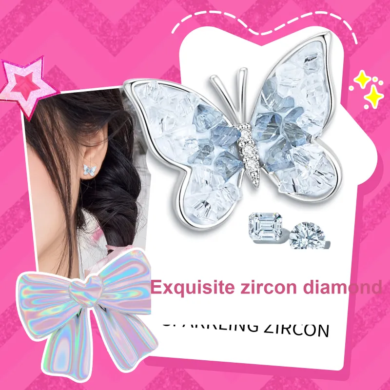 Barbie Alloy Stud Earrings Women's-4