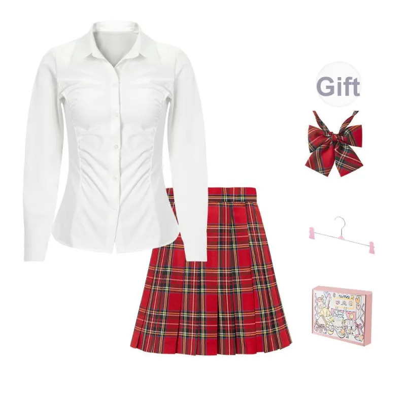 RIMUXINGHE Shirt Matching Set Women's-8