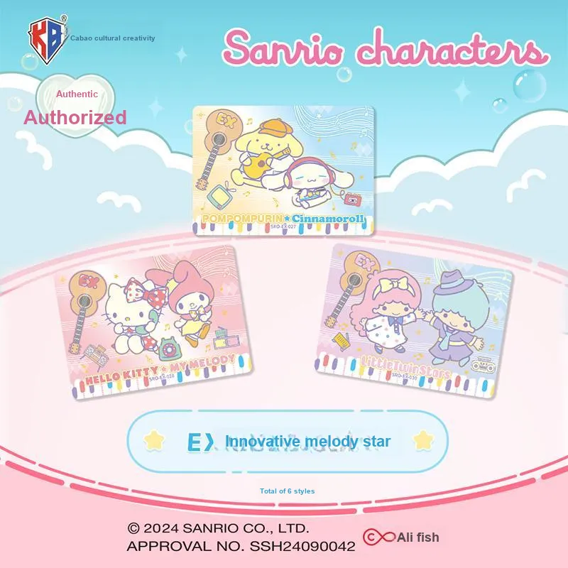 Kabao Cultural Creation x Sanrio Polaroid Card Shimmer Star Third Edition V2 IP/Anime Cards 30 Packs/box-4