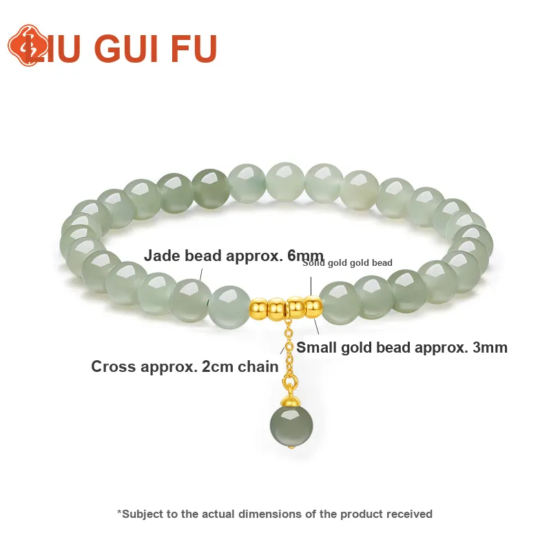 LIU GUI FU JEWELRY Bracelets Green Jade Women's-4