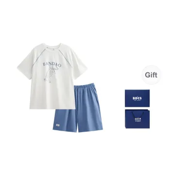 Peninsula City Pajama Set Men's Gift Box Set White