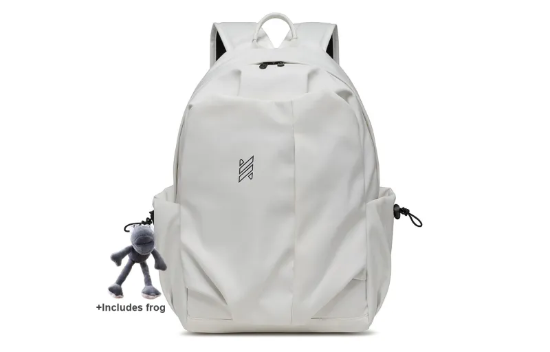 NOMK Nylon Fabric Backpack Regular Unisex Multicolor-28