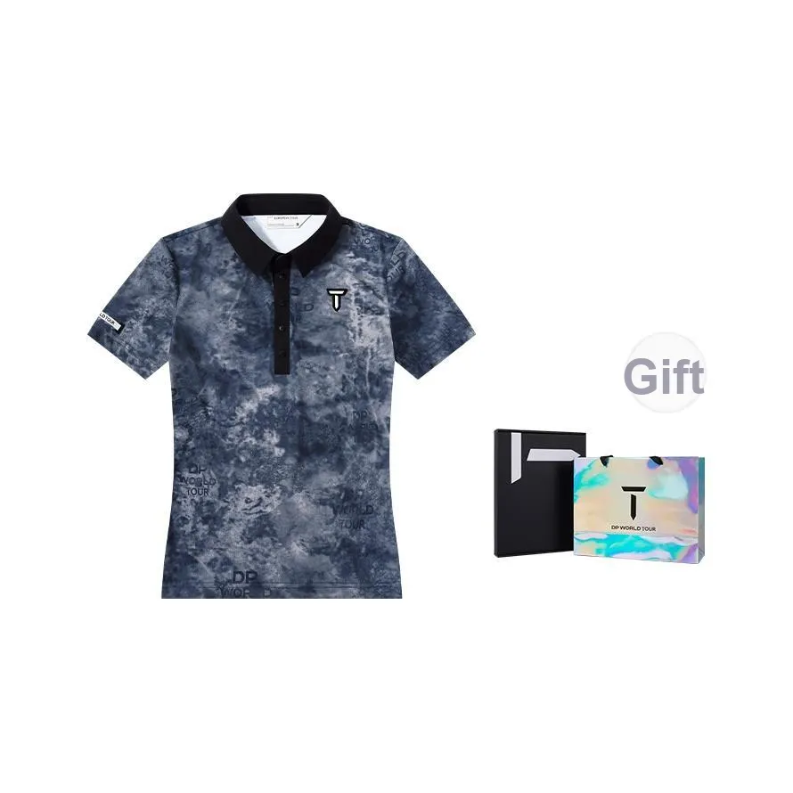 EUROPEAN TOUR Polo Shirts Women's Heather Gray