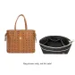 Sateen-MCM Tote-Classic Medium Size-Black