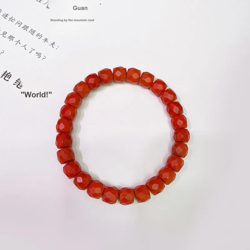 Gu He Southern Red Agate Bracelets Unisex-5