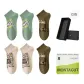 2 Beige+2 Neon Green+2 Olive Green