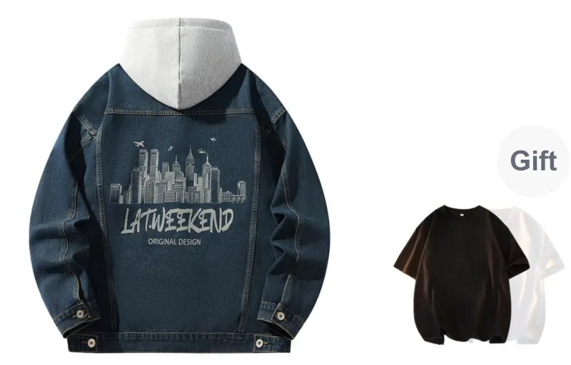 LA'T.WEEKEND Denim Jacket Unisex-52