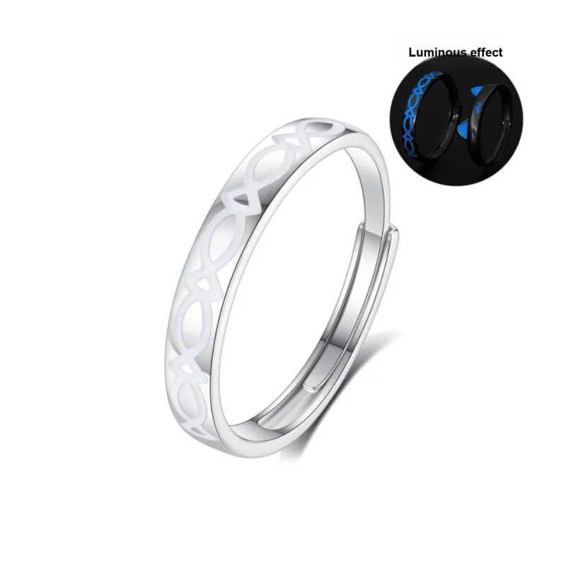 MAGICPOLE 925 Sterling Silver Rings Unisex Silver-0