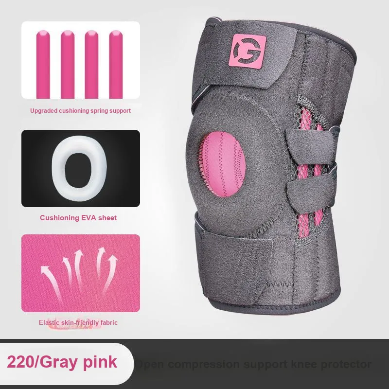Competition Running Mountaineering Badminton Basketball Fitness Unisex Nylon Elastane Knee Pads-14