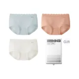 [Mid-Rise]Aqua Blue+Pink Coral+Oat White