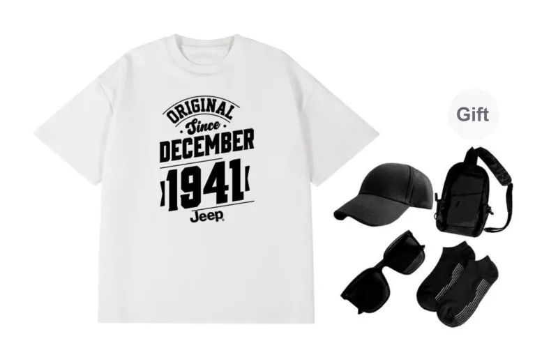 Jeep T Shirt Unisex Includes Free Travel Set-6