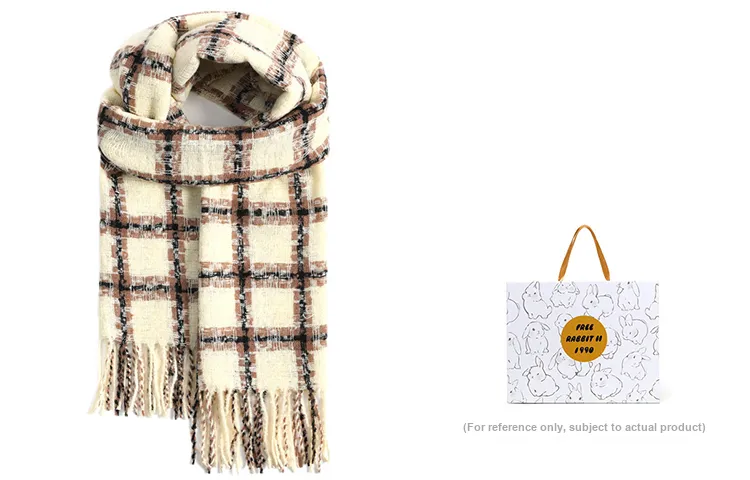 FREE RABBITⅡ Knit Scarves Unisex-5