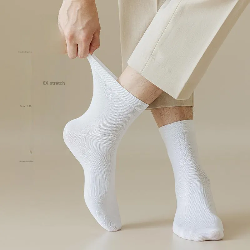 Lan Miao Mid Calf Socks Men's 7 Pack-10