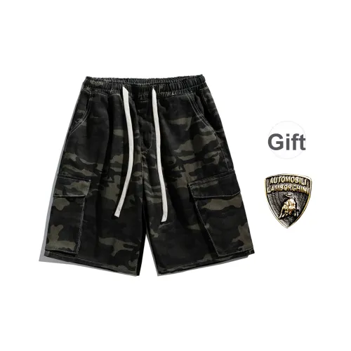 AUTOMOBILI LAMBORGHINI Повседневные шорты Унисекс