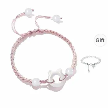Blooming Petals Bodhi Seed Alloy Bracelet Unisex