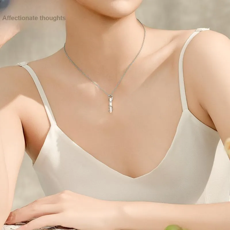 Sentimentality 925 Sterling Silver Necklaces Women's-3