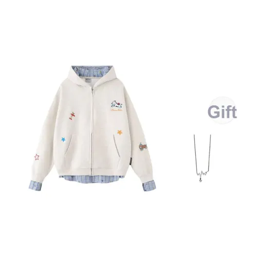 Giyu Изображение Цвет С ожерельем Женские Свитшоты