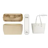 City30 Glacier White Shoulder Pads+Beige Liner
