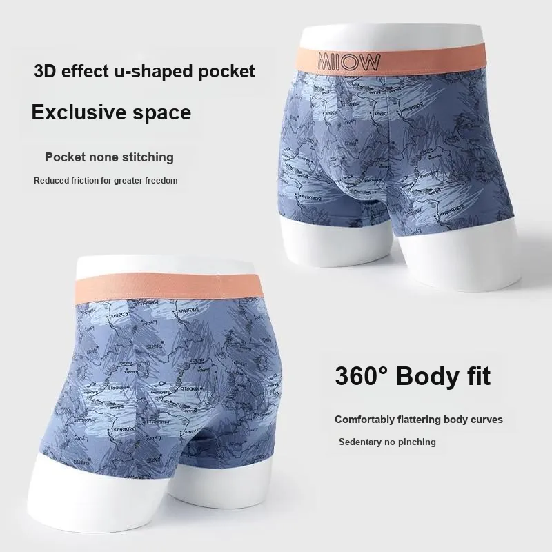 MIIOW Underpants Men's Combo Set-19