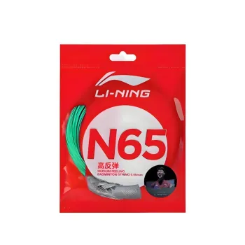 LiNing Stretch Type Badminton Racket Strings Neon Acid Green 0.65MM