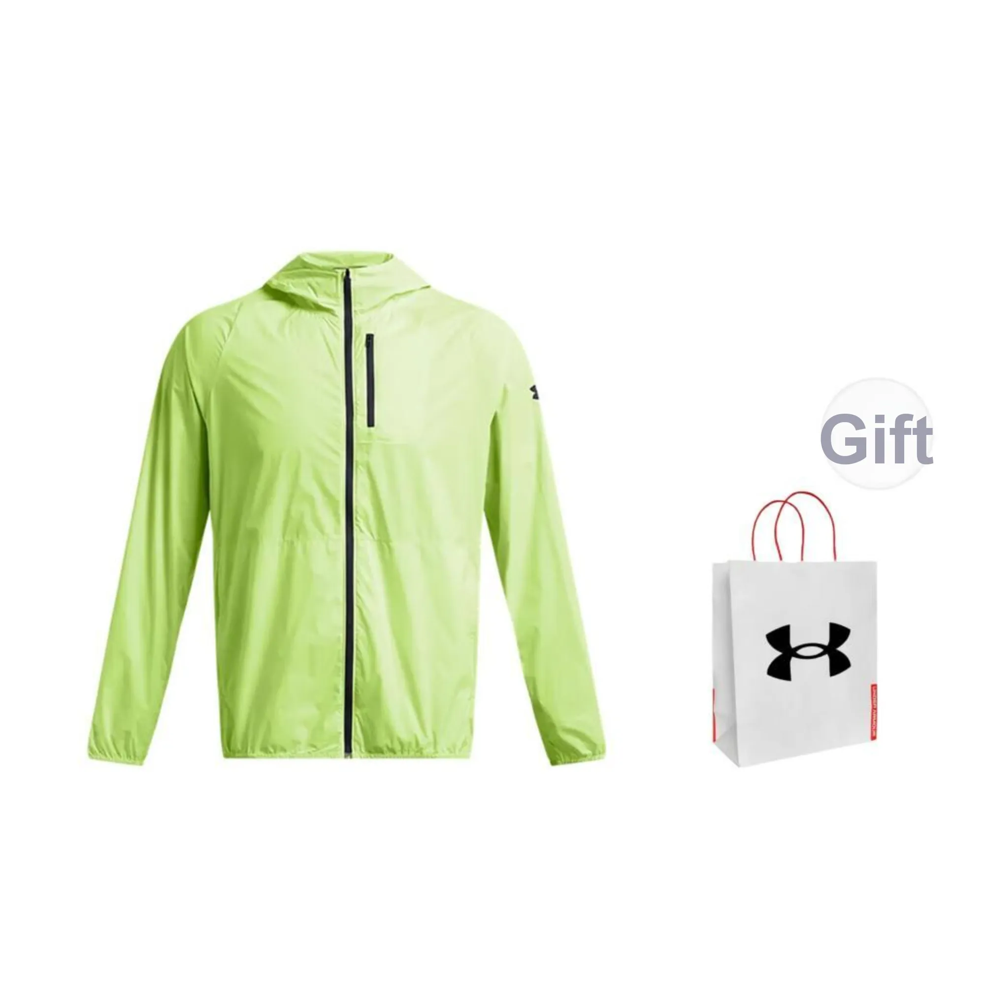 Under Armour Jackets Coats Men's Green With A Free Gift Bag