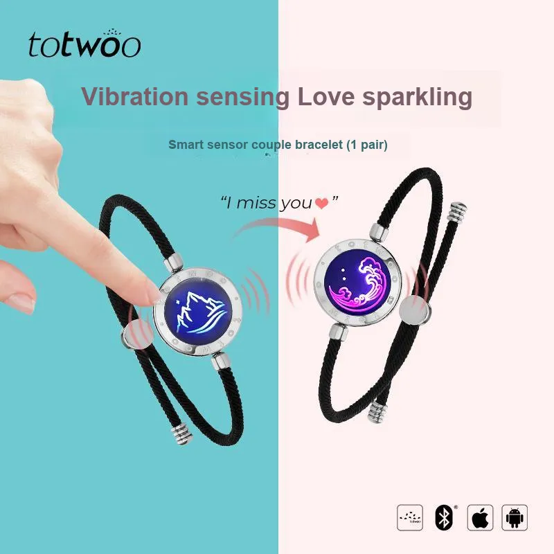 TOTWOO Drawstring/Milanese Cord Bracelet Pair Unisex-18