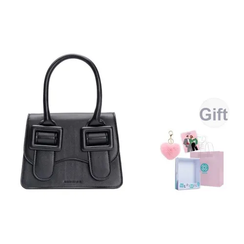 MERIMIES Vegan Eco Friendly Кожа Сумка Сумка через плечо Сумка через плечо Женская Темно-Черная