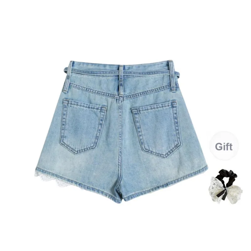 TUSHIFEI Denim Shorts Women's-1