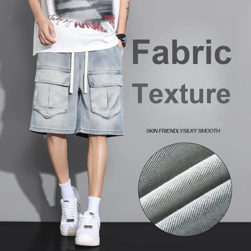LSVE Denim Shorts Unisex-6