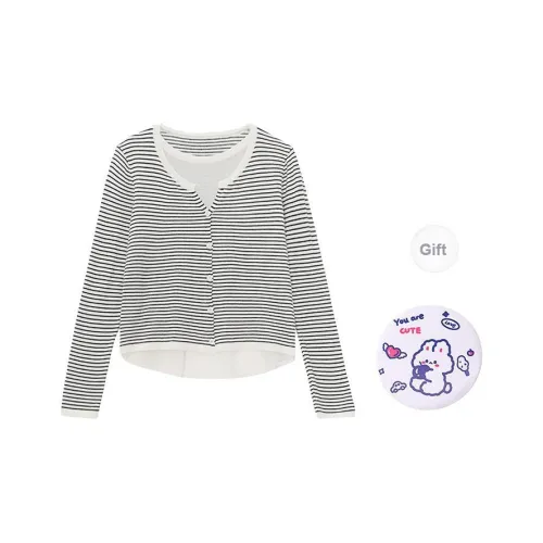 EVPGB Полосы Женские T-рубашки