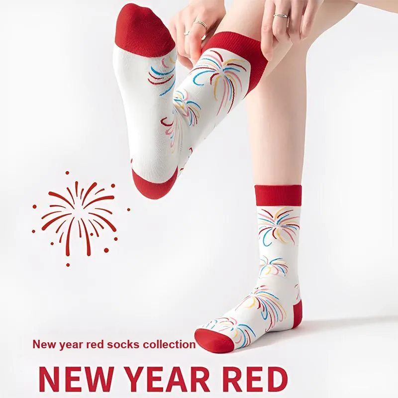 MIIOW Mid Calf Socks Unisex Gift Box Set-15