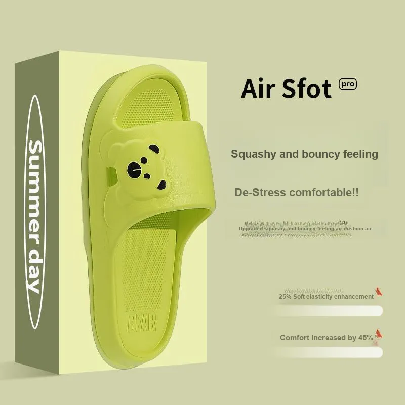 Foot Recreation Squashy And Bouncy Feeling Slippers-11