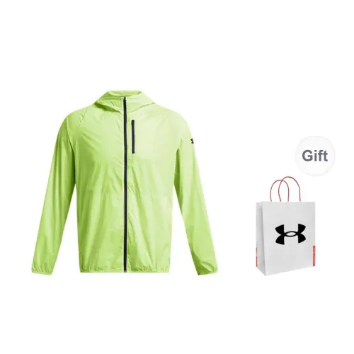 Under Armour Jackets Coats Men's Green With A Free Gift Bag