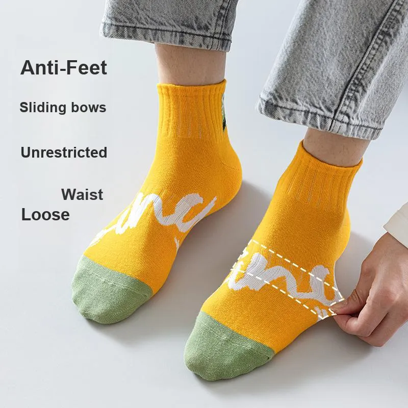The Temptation Of The Muse Ankle Socks Men's 5 Pack-2