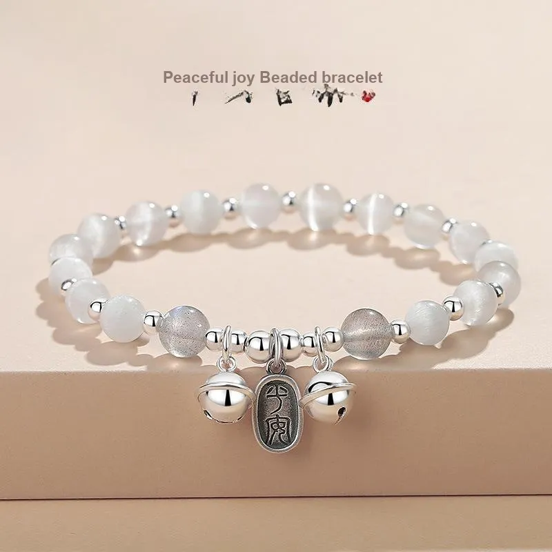Regalrose Glass Cat Eye Bracelets Women's-2