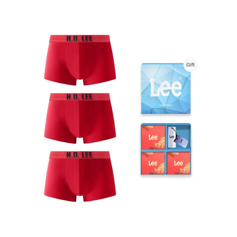 Lee Edge Color 3.0 Underwear Gift Boxes Men's Combo Set-8