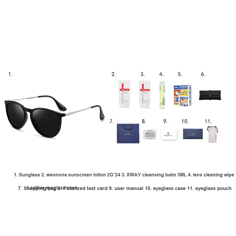 Maserati Plate And Metal Irregular Shape Sunglasses Unisex-2