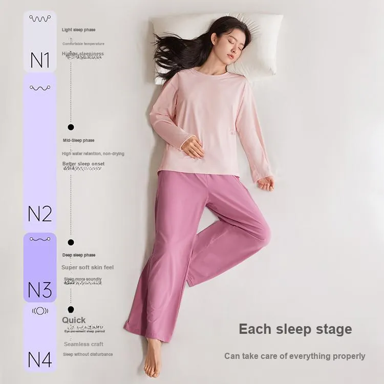 JINGYUN Deep Pajama 70 Pajama Set Women's-9