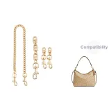 [Gold-Tone Three-Piece Set]Pig Nose 12cm+Pig Nose 1-Piece*2+Decorative Chain 45cm